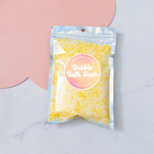 Bubbling Bath Salts Citrus Bliss