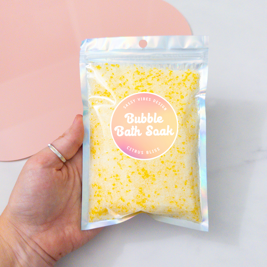 Bubbling Bath Salts Citrus Bliss