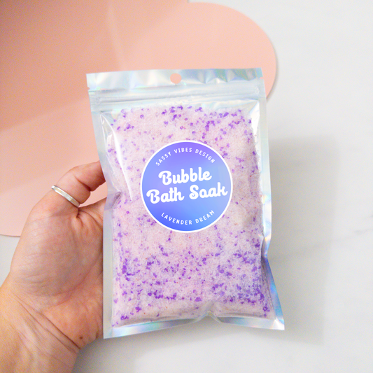 Bubbling Bath Salts Lavender Dream