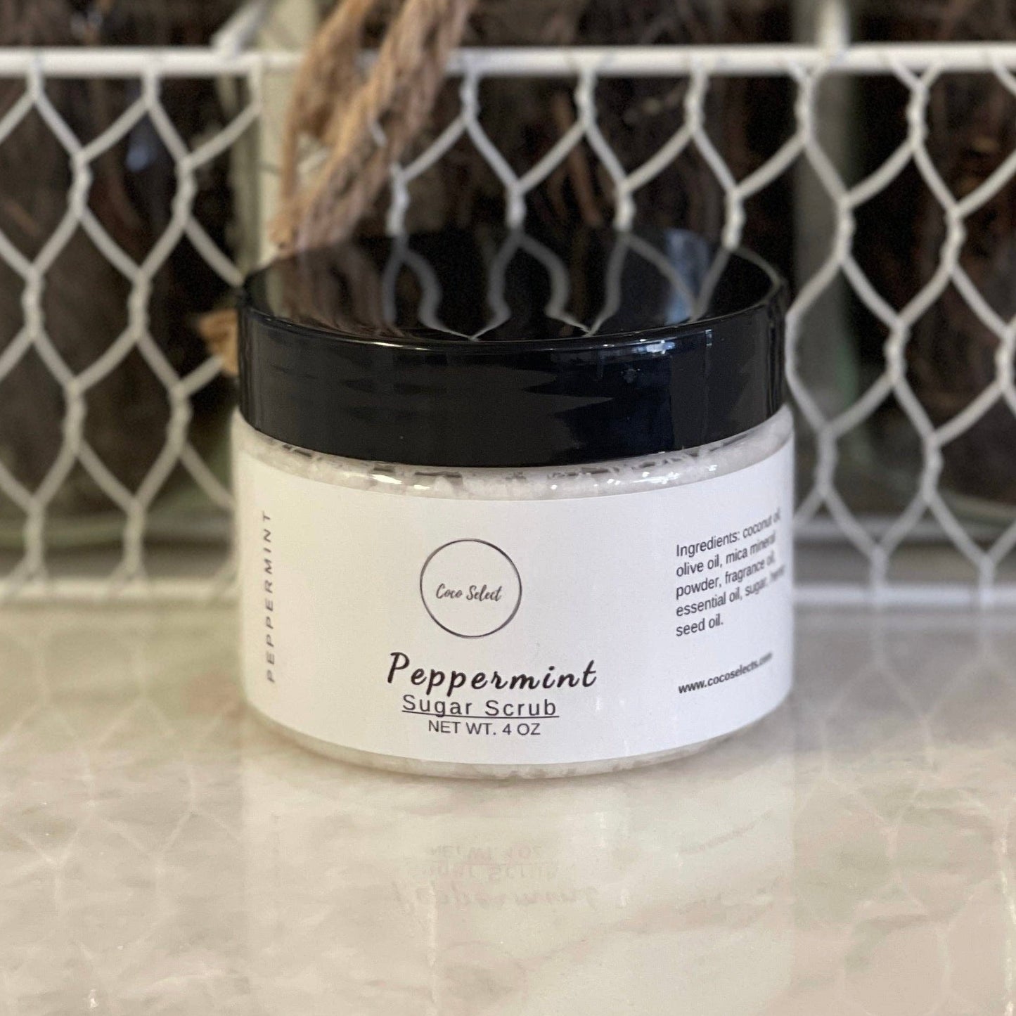 Peppermint Sugar Scrub