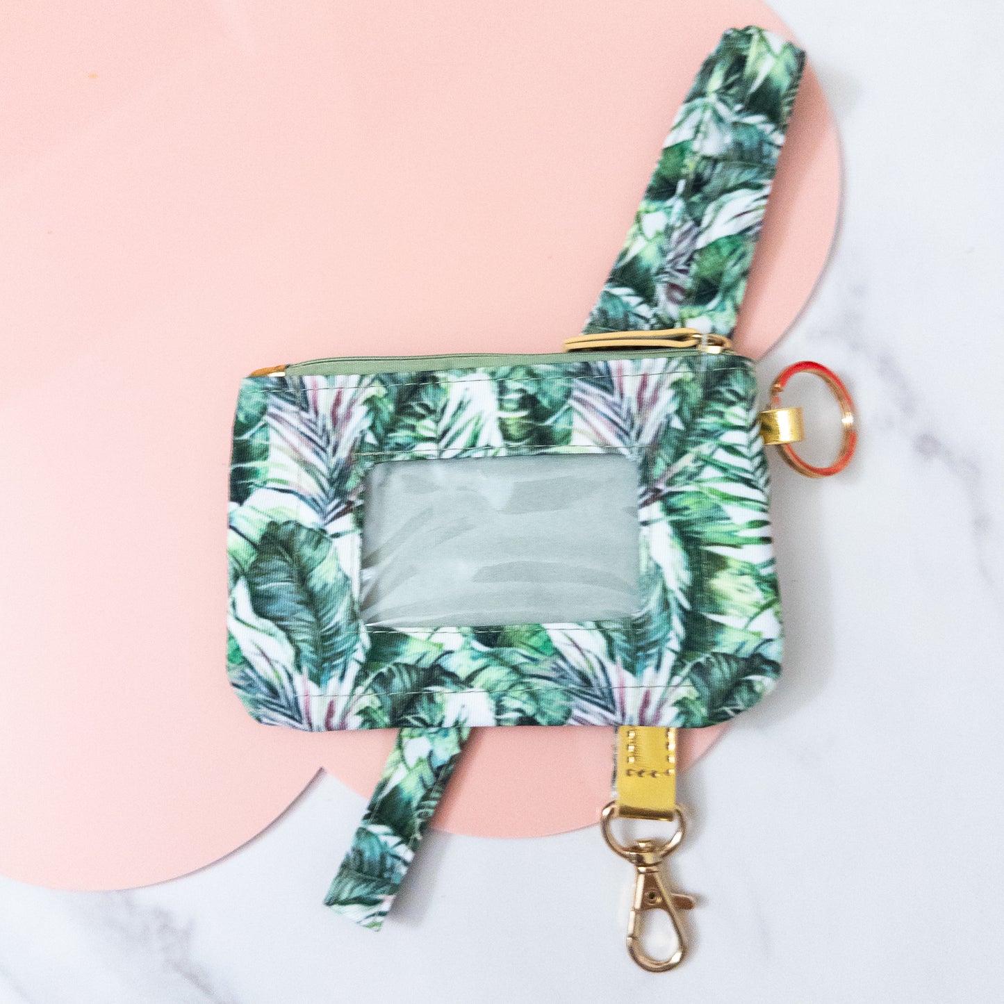 Tropical Fern Wristlet