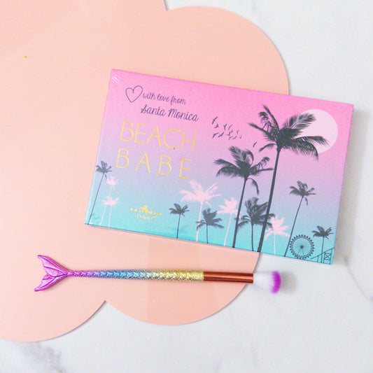 Beach Babe Eye Palette with Mermaid Brush