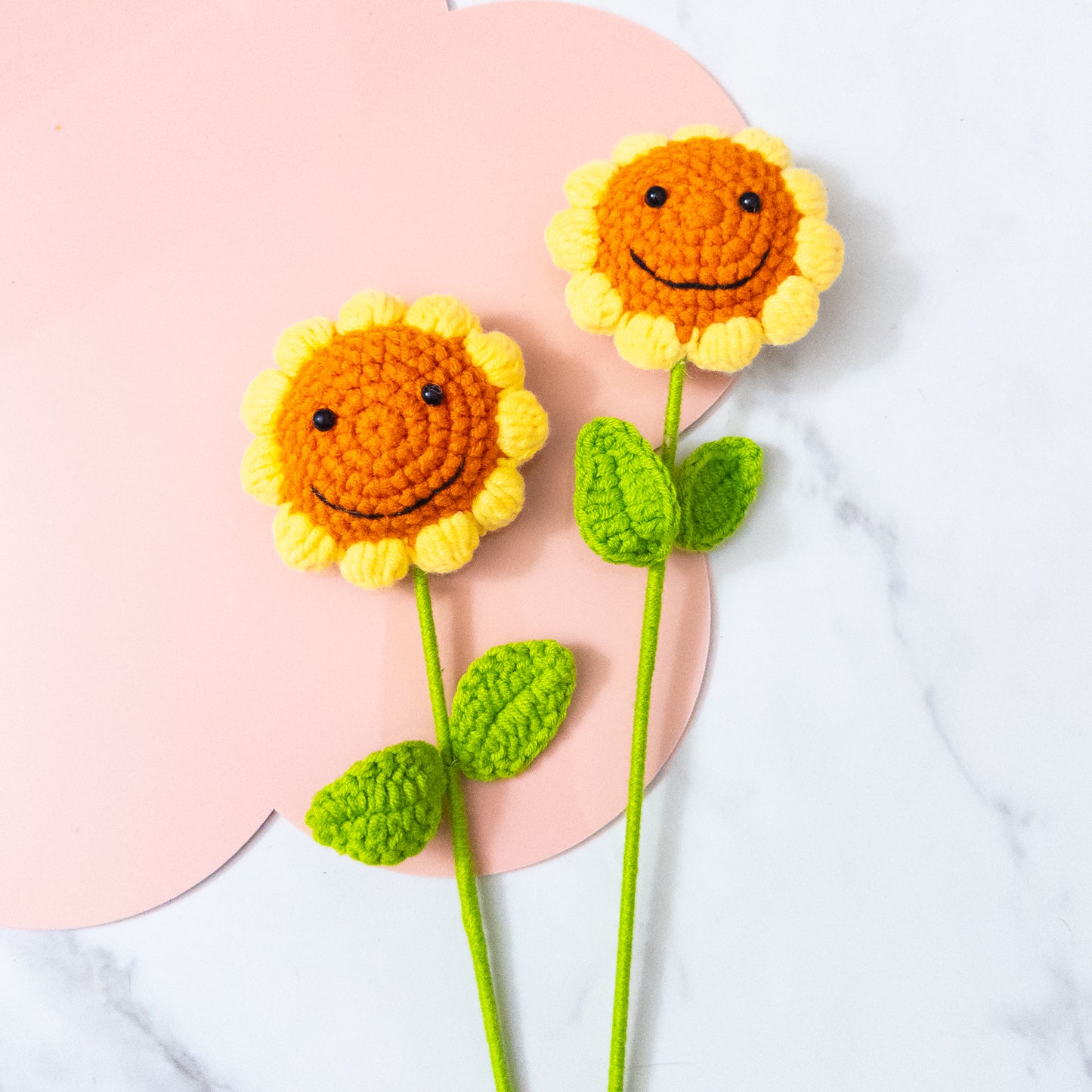 Happy Crochet Sunflower