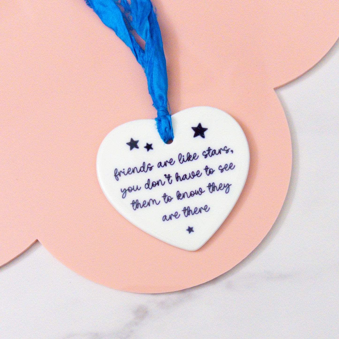 Friends Are Like Stars Ceramic Keepsake Ornament