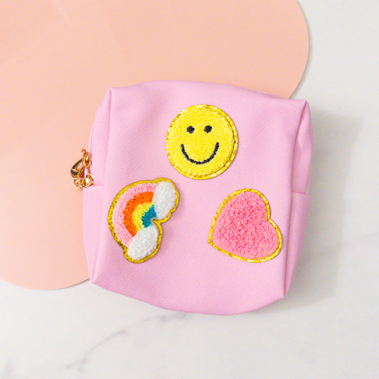 Happy Patch Bag Pink