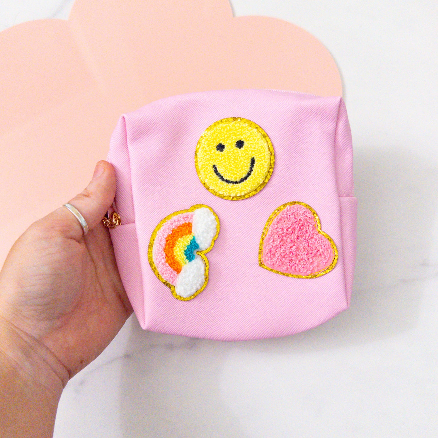 Happy Patch Bag Pink