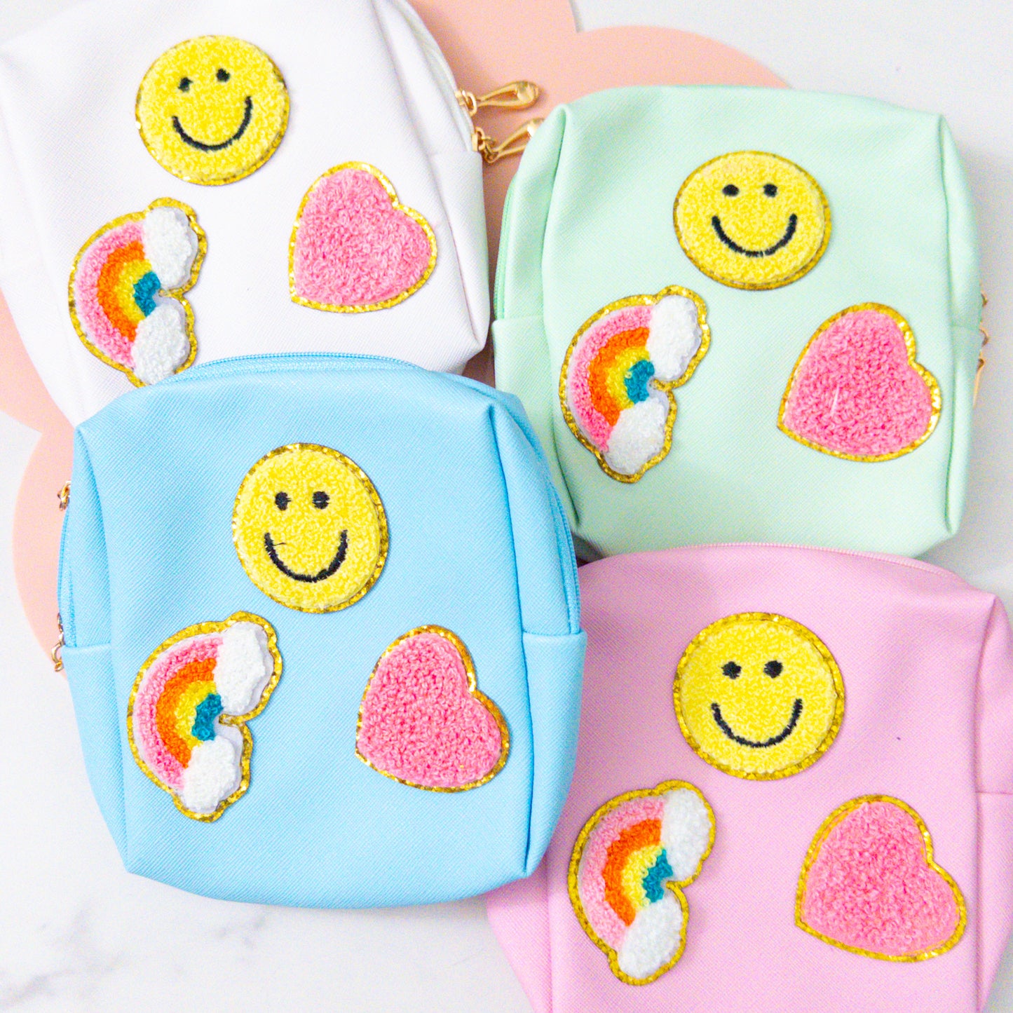 Happy Patch Bag White