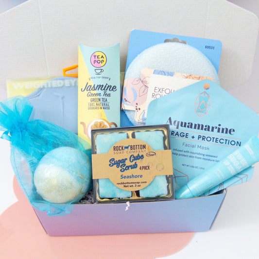 Dreamy Blue Spa Gift Box