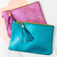 Pink Mermaid Wristlet