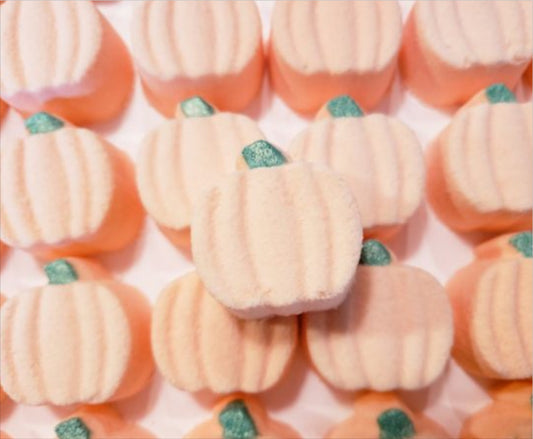 Mini Pumpkin Bath Bomb Set of 4