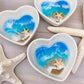 Heart Handmade Beach Resin Ring Bowl