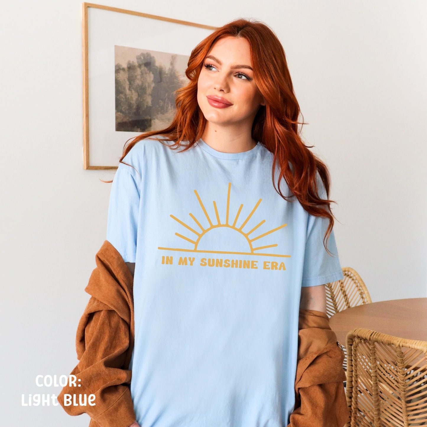 Sunshine Shirt In My Sunshine Era Good Vibes Shirt Coconut Girl Celestial Shirt Inspirational