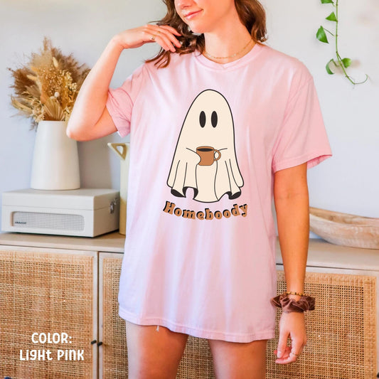 Homebody Ghost Shirt Homeboody Funny Ghost Graphic Shirt