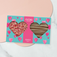 Heart Shaped Gourmet Chocolate Bar Set